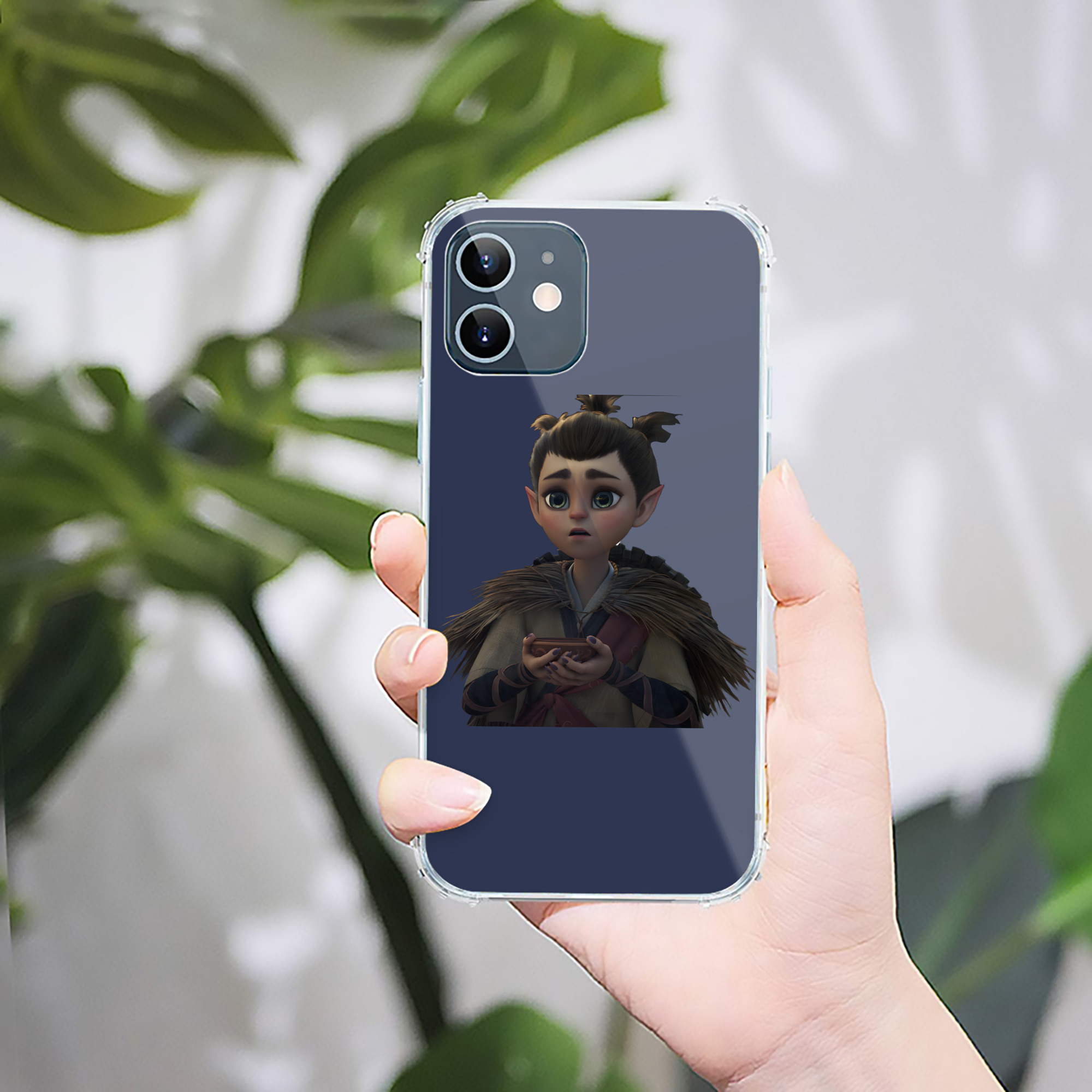 （画像用） Ne Zha 2 ナタ 魔童の大暴れ 【iPhone 12シリーズ対応】透明スマホケース（クリアソフトケース）